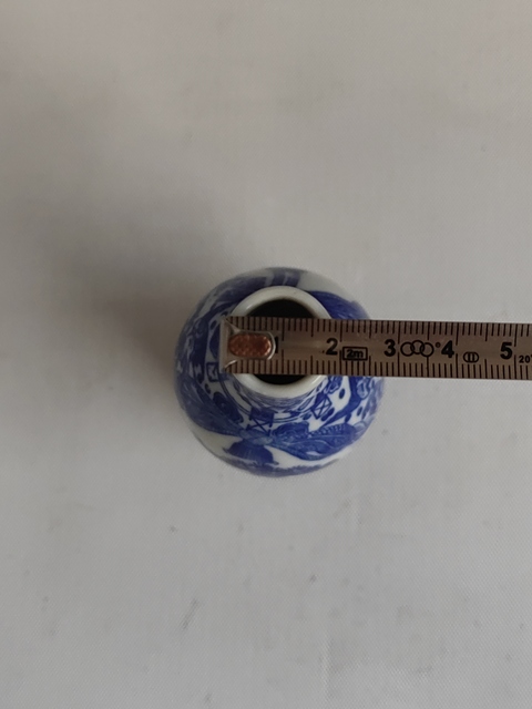 古玩陶瓷青花花鳥紋膽式瓶拍賣,當前價格450元