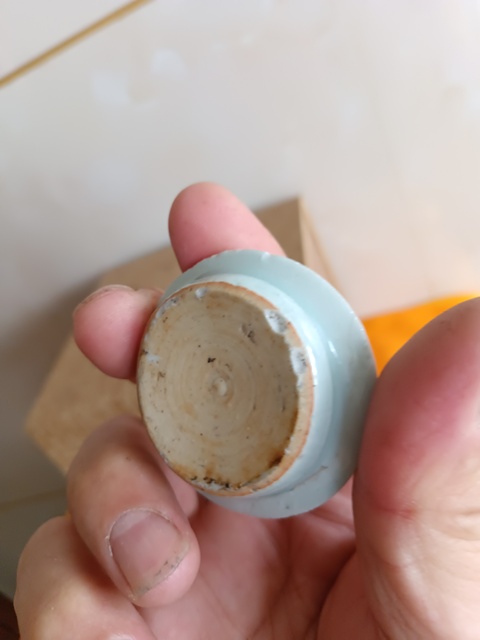 古玩陶瓷明代末青白釉油封（古油燈）拍賣(mài)，當(dāng)前價(jià)格29元