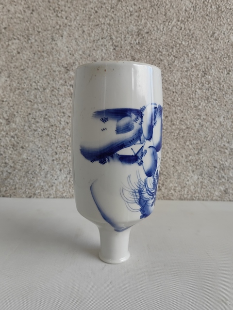 古玩陶瓷青花山水人物紋酒壺拍賣，當(dāng)前價格480元