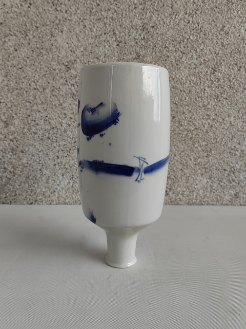 古玩陶瓷青花山水人物紋酒壺拍賣，當(dāng)前價格480元