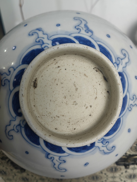 古玩陶瓷康熙龍紋青花碗拍賣,當前價格13000元