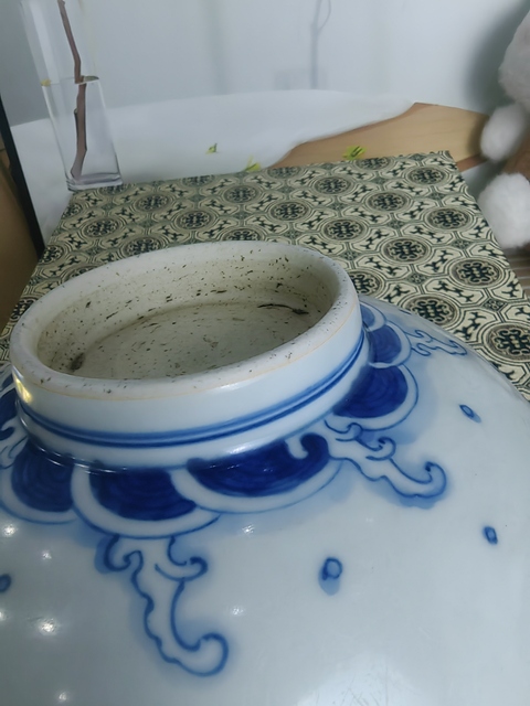 古玩陶瓷康熙龍紋青花碗拍賣,當前價格13000元