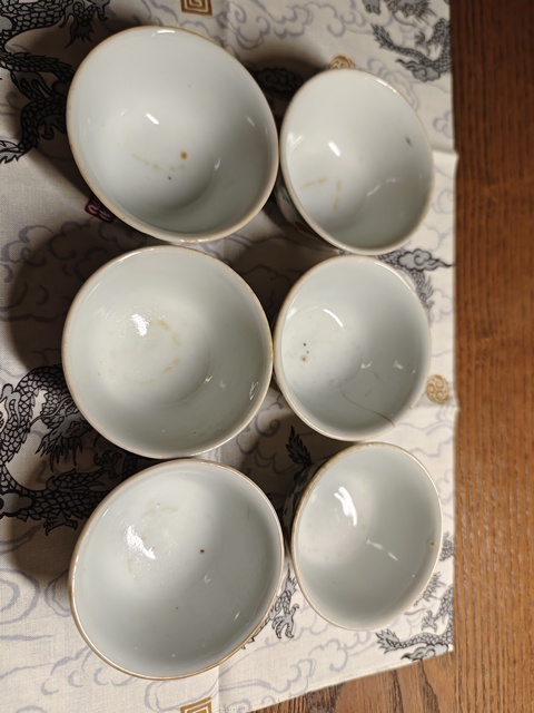 古玩陶瓷青花彩繪嬰戲圖茶杯拍賣,當前價格298元