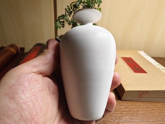 古玩陶瓷彩繪花鳥紋撇口瓶拍賣,當前價格198元