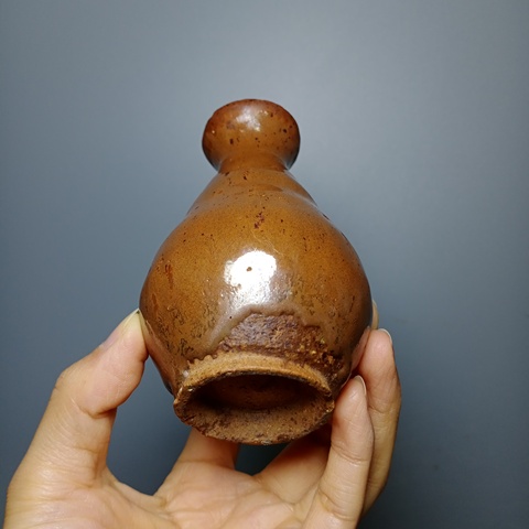 古玩陶瓷元代玉壺春瓶拍賣,當前價格380元