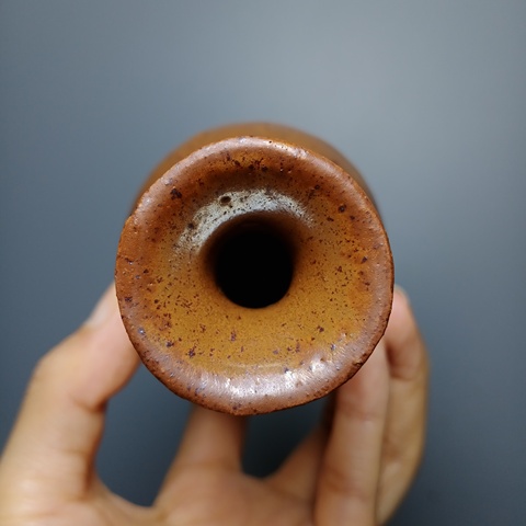 古玩陶瓷元代玉壺春瓶拍賣,當前價格380元