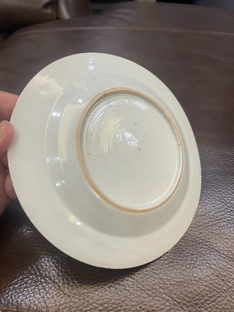 古玩陶瓷人物紋青花盤拍賣,當前價格3000元