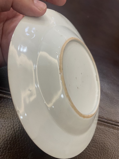 古玩陶瓷人物紋青花盤拍賣,當前價格3000元