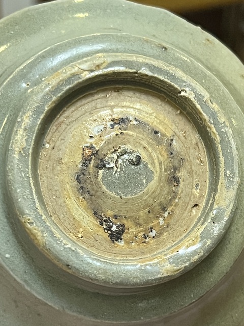 古玩陶瓷元龍泉青瓷暗刻花卉紋花口洗精品拍賣,當前價格5280元