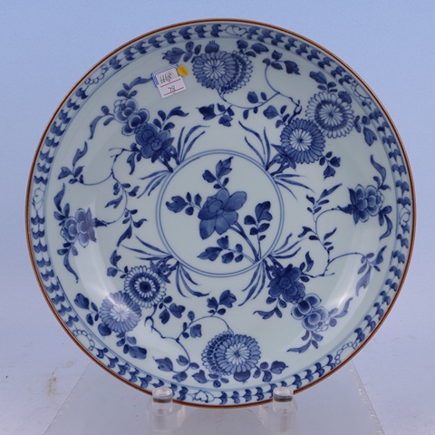 古玩陶瓷青花盤拍賣，當前價格7000元