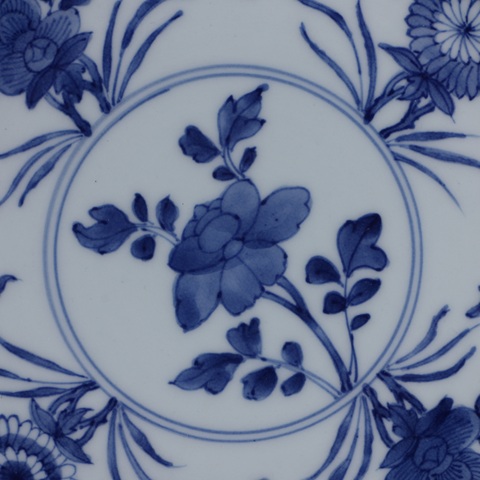 古玩陶瓷青花盤拍賣，當前價格7000元