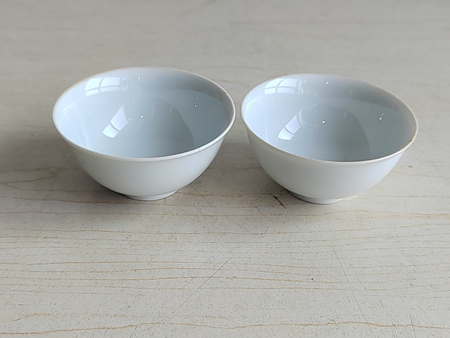 古玩陶瓷白釉碗拍賣,當前價格200元