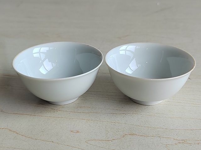 古玩陶瓷白釉碗拍賣,當前價格200元