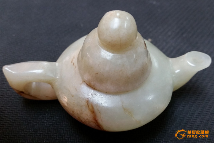 古玩玉器和田玉雕“素紋壺”拍賣，當前價格999元