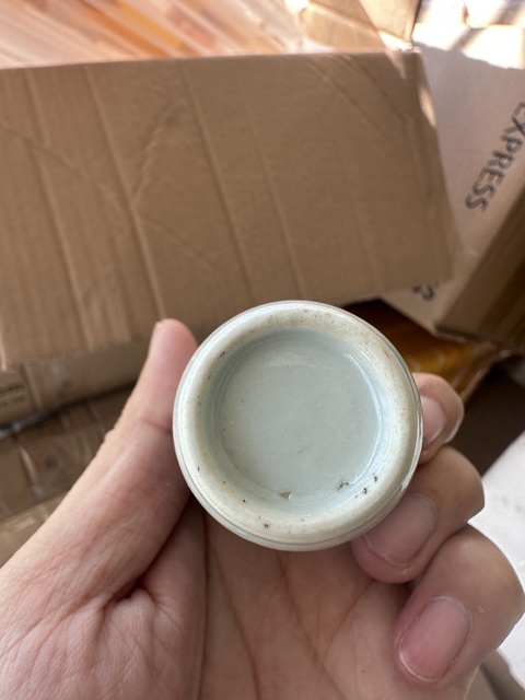古玩陶瓷青花人物故事紋梅瓶拍賣，當前價格2000元