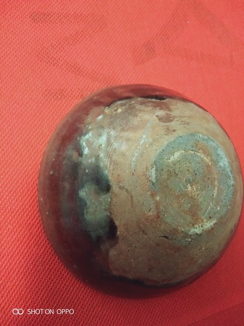 古玩陶瓷宋元吉州窖系醬釉盞拍賣,當前價格1860元