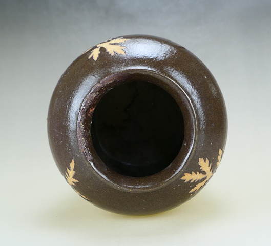 古玩陶瓷明末清初·吉州窯系刻花茶葉罐拍賣，當前價格1700元