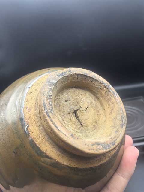 古玩陶瓷磁州窯窯變褐釉罐拍賣，當前價格350元
