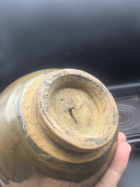古玩陶瓷磁州窯窯變褐釉罐拍賣，當前價格350元