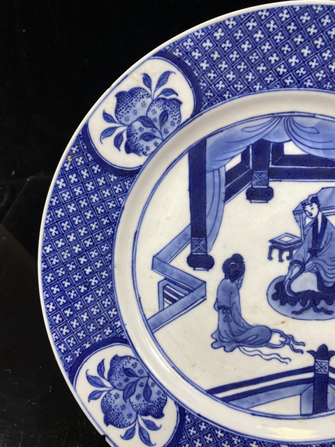 古玩陶瓷康熙西廂記夜審紅娘大盤拍賣,當(dāng)前價(jià)格2680元