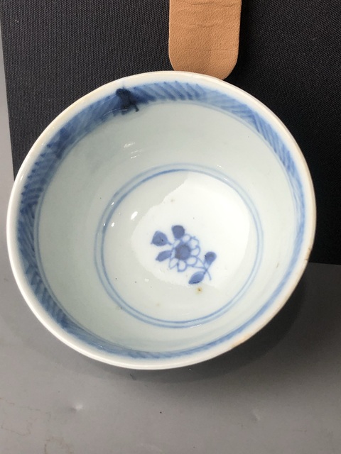 古玩陶瓷（精品主人杯）清康熙·青花飛鶴紋·主人杯拍賣，當前價格768元
