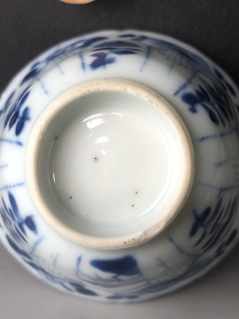 古玩陶瓷(精品主人杯)清康熙·青花花卉紋·主人杯拍賣,當前價格882元
