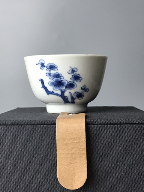 古玩陶瓷(精品花神杯)清康熙·梅花紋青花·花神杯拍賣,當前價格1162元