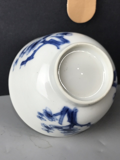古玩陶瓷(精品花神杯)清康熙·梅花紋青花·花神杯拍賣,當前價格1162元