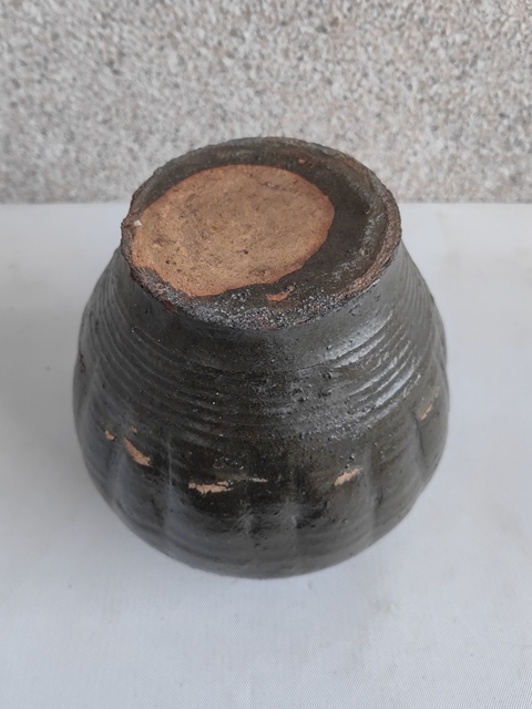 古玩陶瓷磁州窯茶葉末釉瓜楞罐拍賣，當前價格680元
