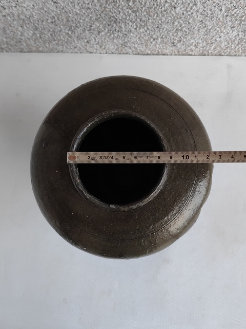 古玩陶瓷磁州窯茶葉末釉瓜楞罐拍賣，當前價格680元