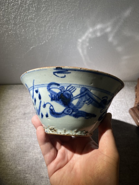 古玩陶瓷明末清初白釉蓮子罐拍賣,當前價格650元