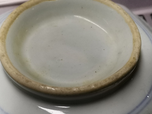 古玩陶瓷清末民初,八方花卉紋碗拍賣,當前價格777元