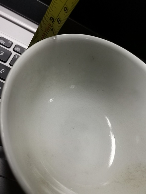 古玩陶瓷清末景德鎮(zhèn)窯綠釉碗拍賣,當(dāng)前價格199元