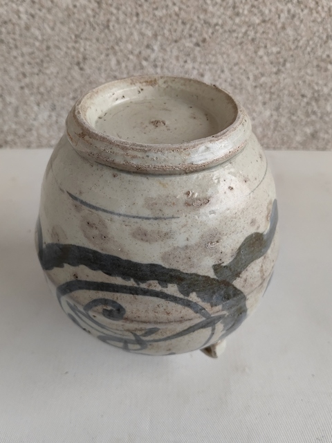 古玩陶瓷青花壽字四系壺拍賣,當前價格680元
