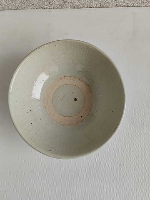 古玩陶瓷釉下彩花卉紋茶碗拍賣，當前價格168元