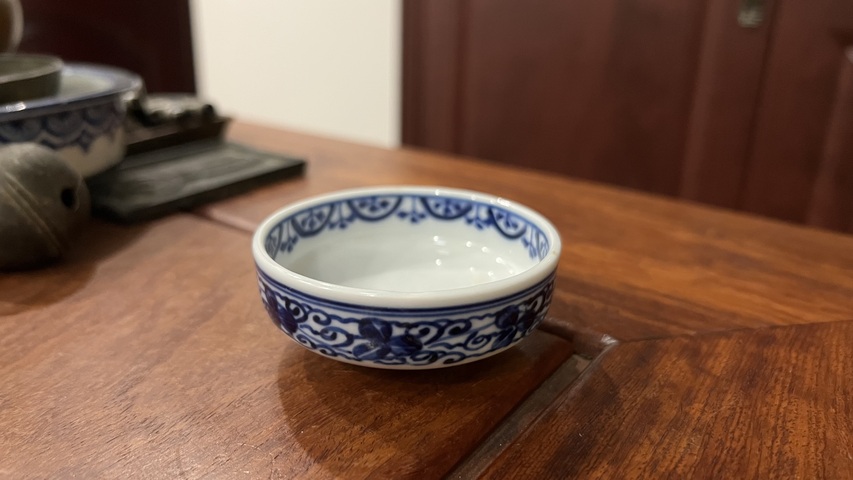 古玩陶瓷清代青花洗拍賣，當前價格199元