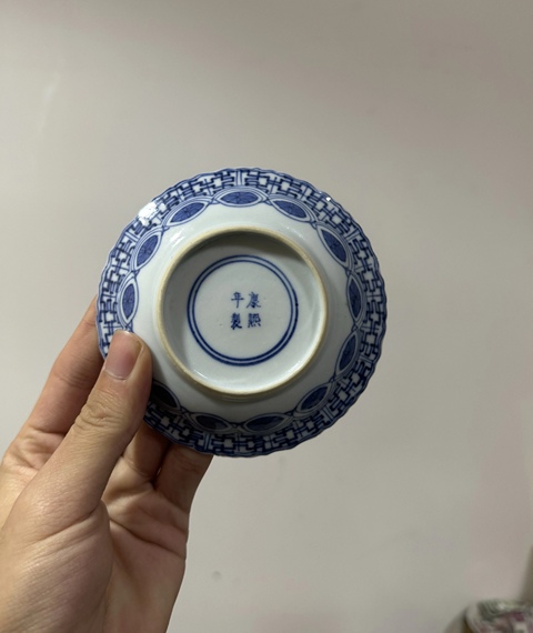 古玩陶瓷清光緒·三娘教子花口碟拍賣,當(dāng)前價(jià)格1500元