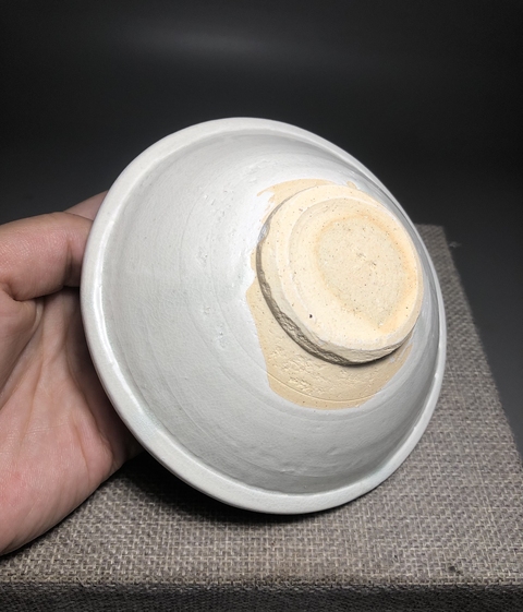 古玩陶瓷【館藏級】宋代:青白釉唇口盞【茶道圣物】【有比較高的收藏價值】拍賣，當前價格0元