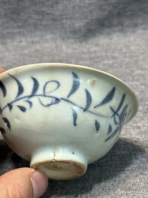 古玩陶瓷元青花花卉壽字茶杯拍賣,當前價格28888元