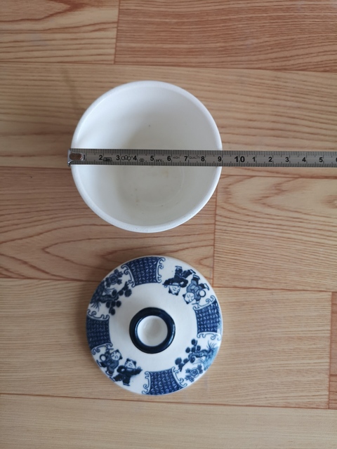 古玩陶瓷嬰戲紋蓋杯拍賣，當前價格168元