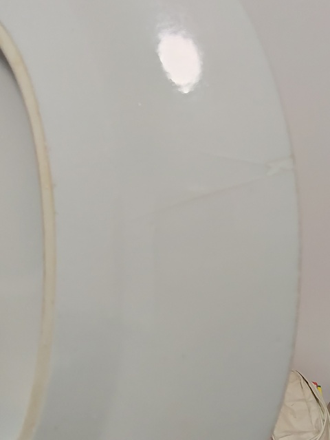 古玩陶瓷青花山水人物紋折沿盤拍賣,當前價格600元