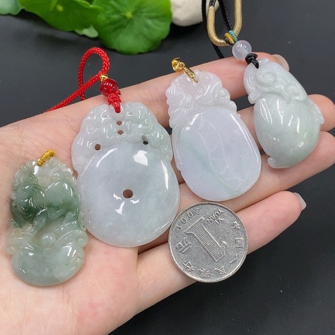 古玩玉器26天然翡翠掛墜  一手走 非金鑲拍賣，當(dāng)前價(jià)格240元