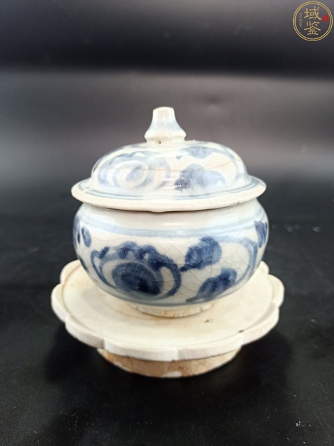 古玩陶瓷【館藏級精品】明:萬歷青花花卉紋蓋罐【頂級釉水】【開片精美】拍賣，當前價格0元