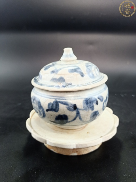 古玩陶瓷【館藏級精品】明:萬歷青花花卉紋蓋罐【頂級釉水】【開片精美】拍賣，當前價格0元