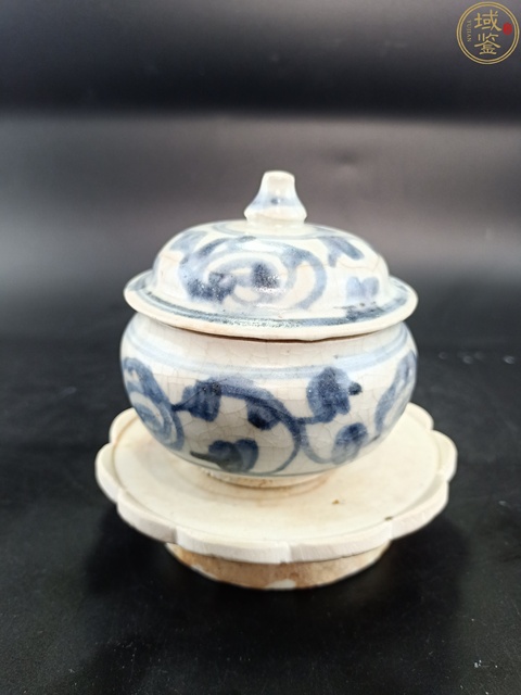 古玩陶瓷【館藏級精品】明:萬歷青花花卉紋蓋罐【頂級釉水】【開片精美】拍賣，當前價格0元
