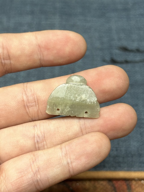 古玩陶瓷清代和田玉彌勒佛拍賣，當(dāng)前價(jià)格180元