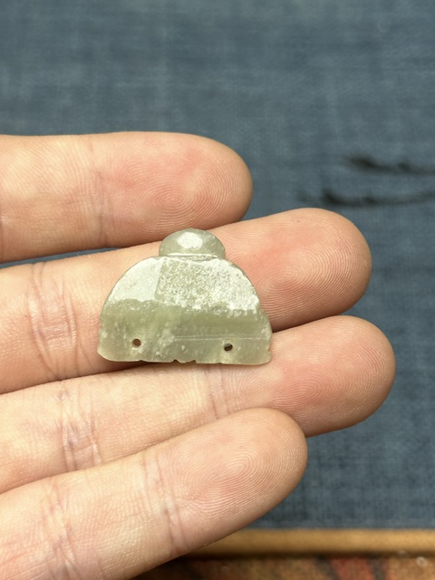 古玩陶瓷清代和田玉彌勒佛拍賣，當(dāng)前價(jià)格180元