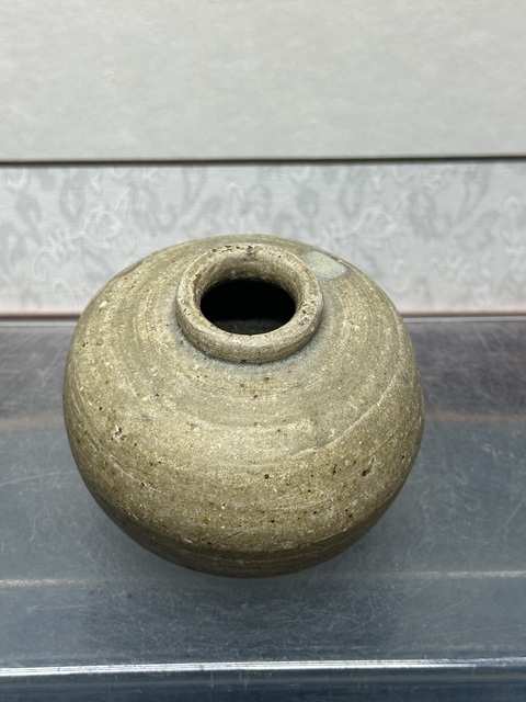 古玩陶瓷宋代精品青釉水盂拍賣,當前價格569元