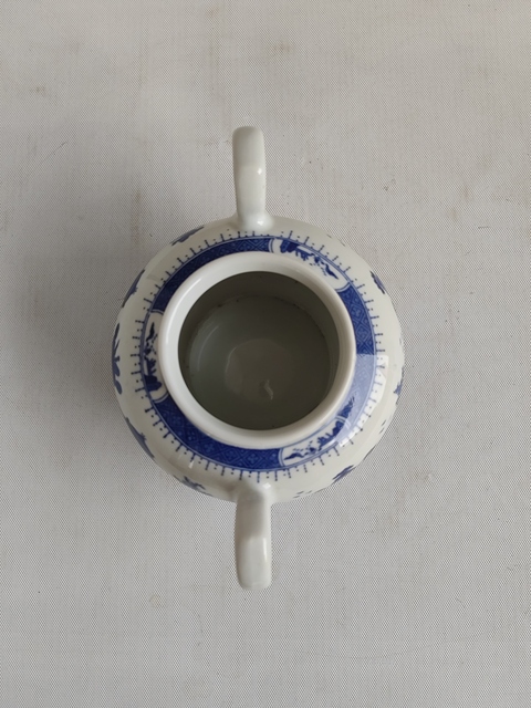 古玩陶瓷出口創(chuàng)匯期青花雙耳罐拍賣(mài),當(dāng)前價(jià)格298元