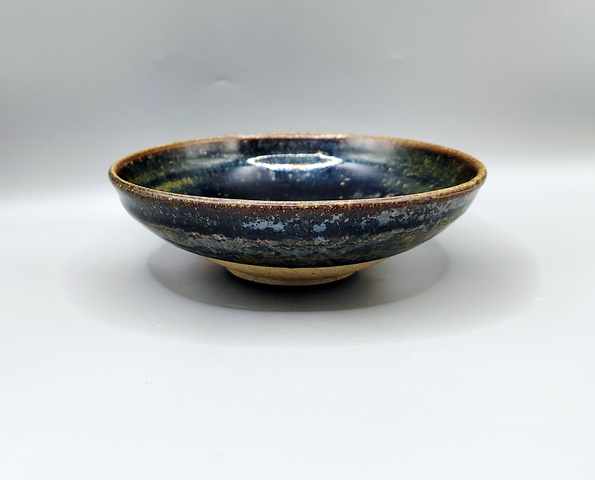 古玩陶瓷元?星空窯變黑釉碗拍賣，當前價格3000元